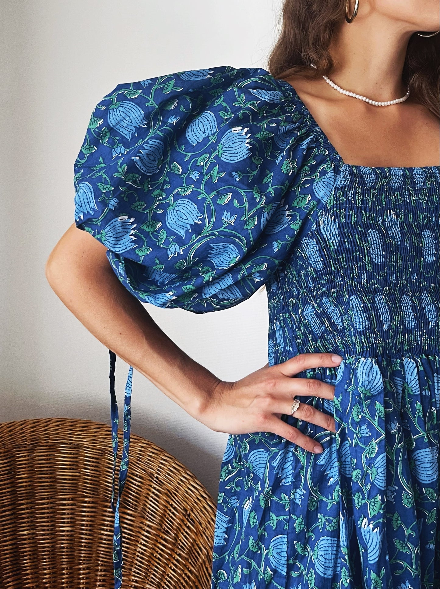 Balloon Dress | Blue