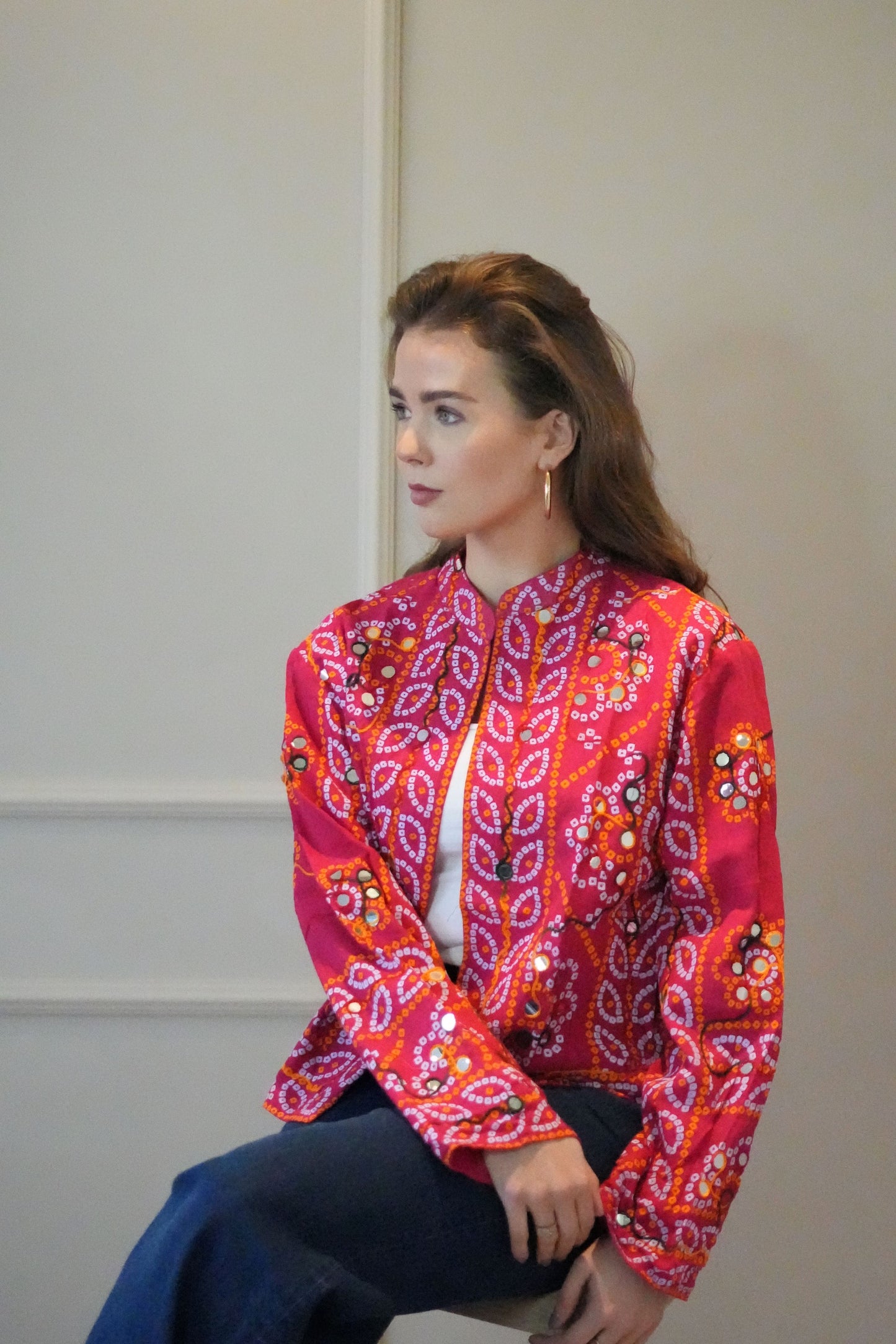 Rajputi Jacket | Blush Bloom