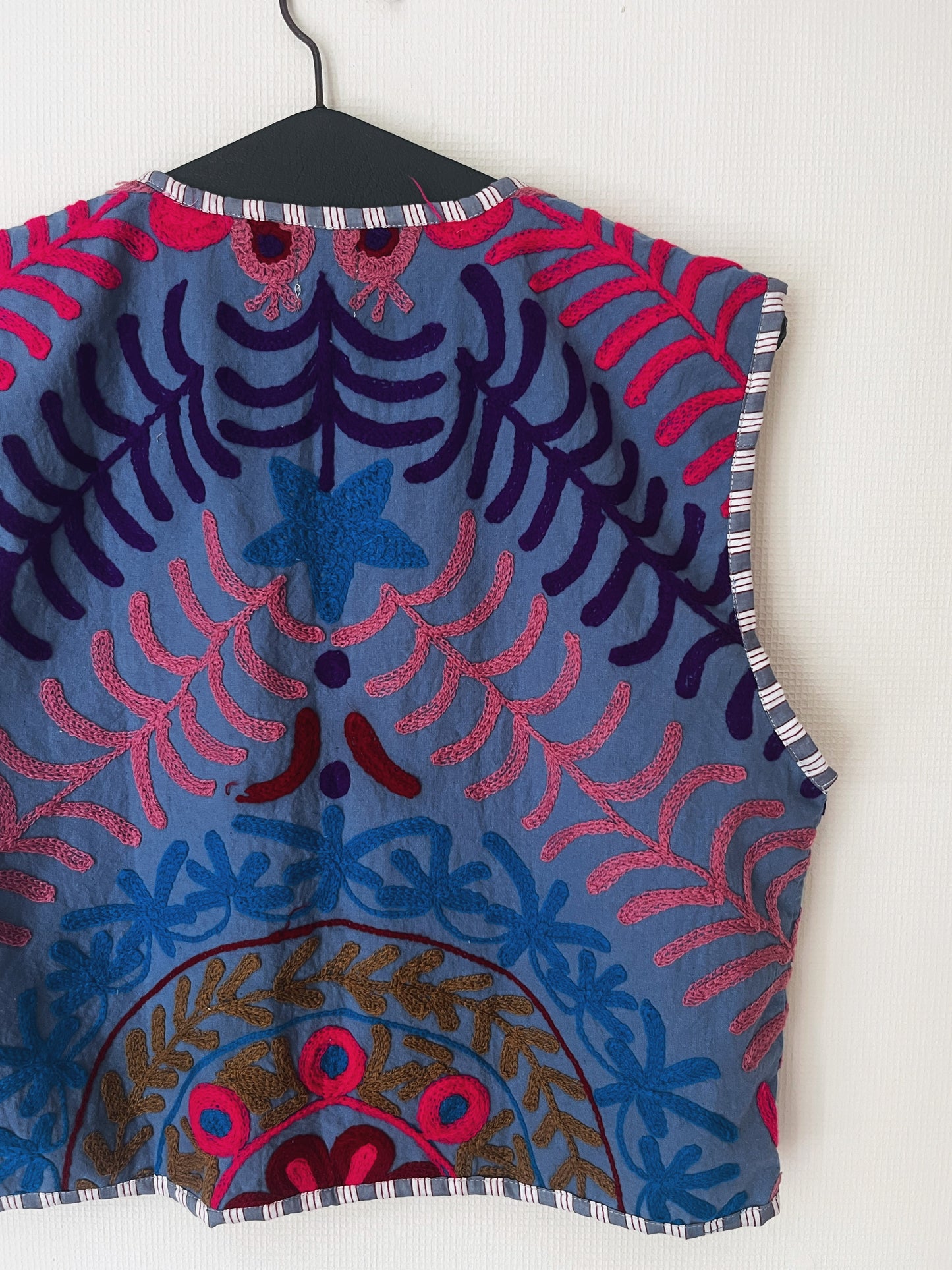 Suzani Gilet | Blue