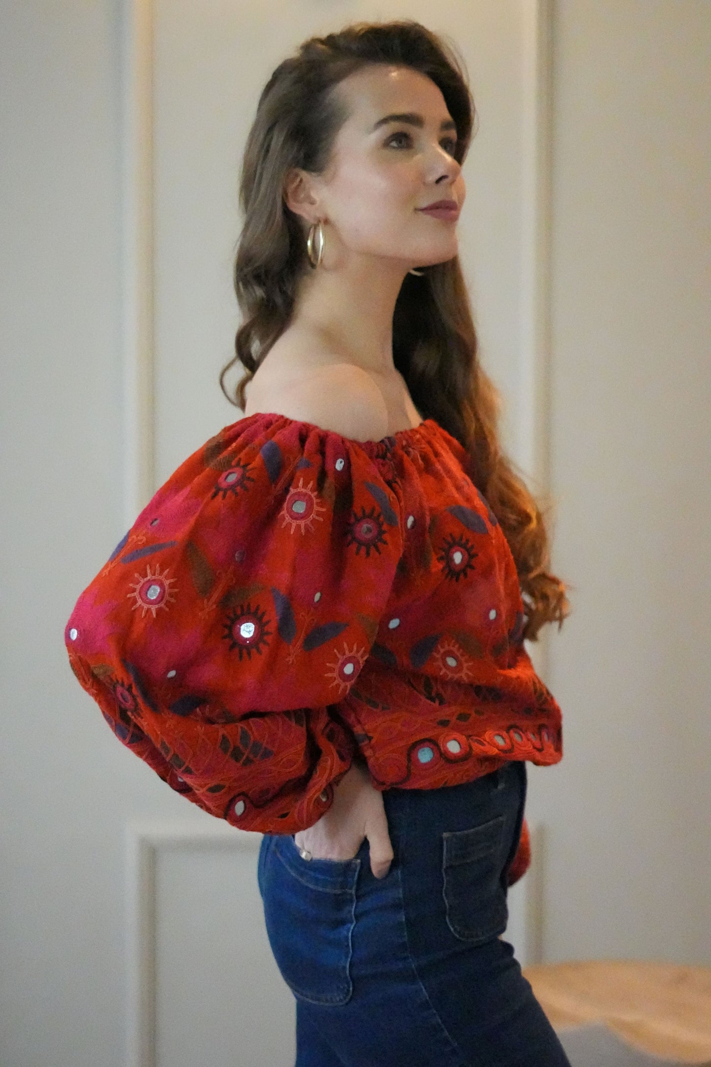 Gujarati Top Ruby