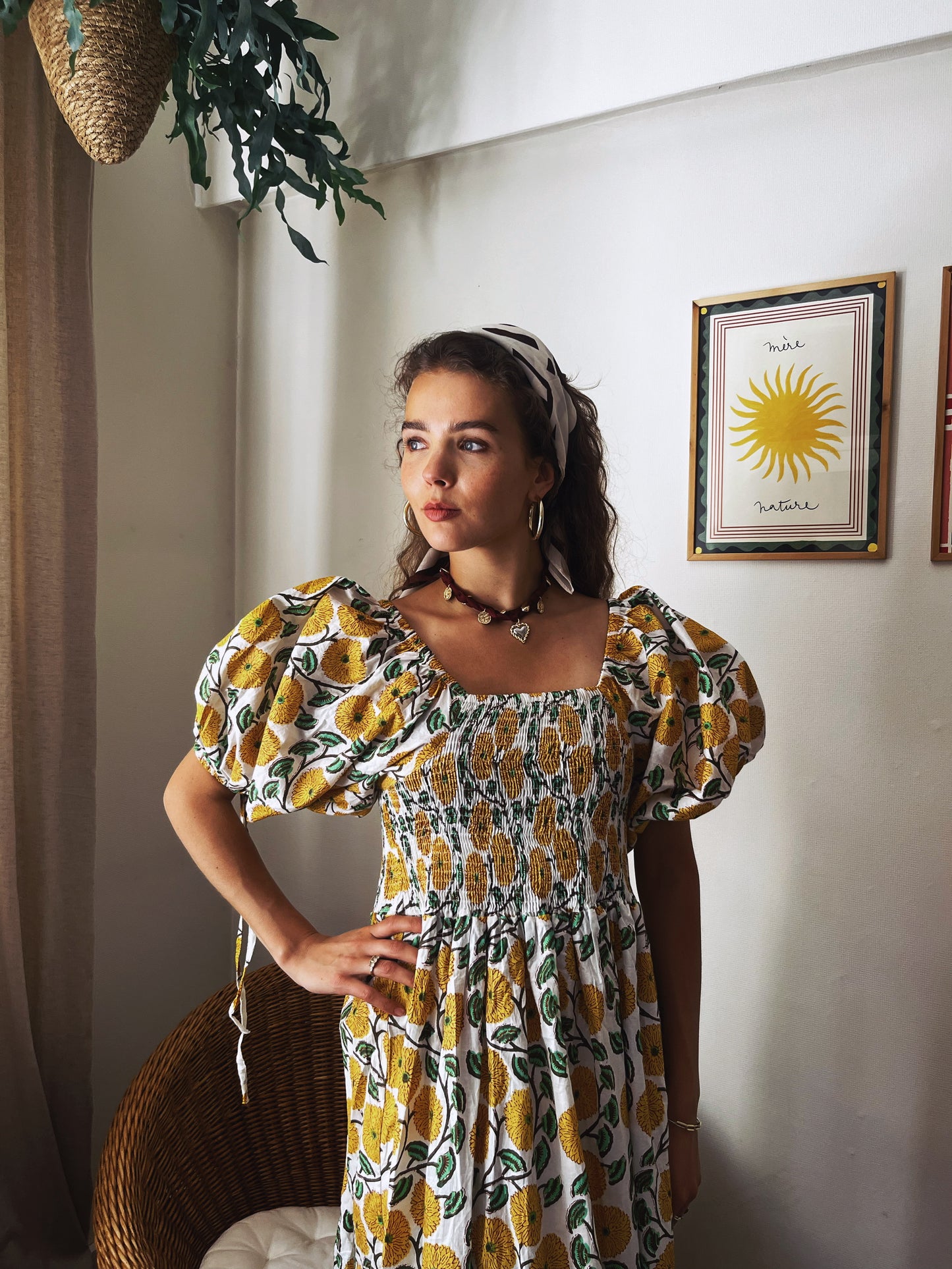 Balloon Dress | Yellow