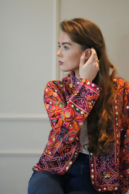 Rajputi Jacket | Pink Poetry