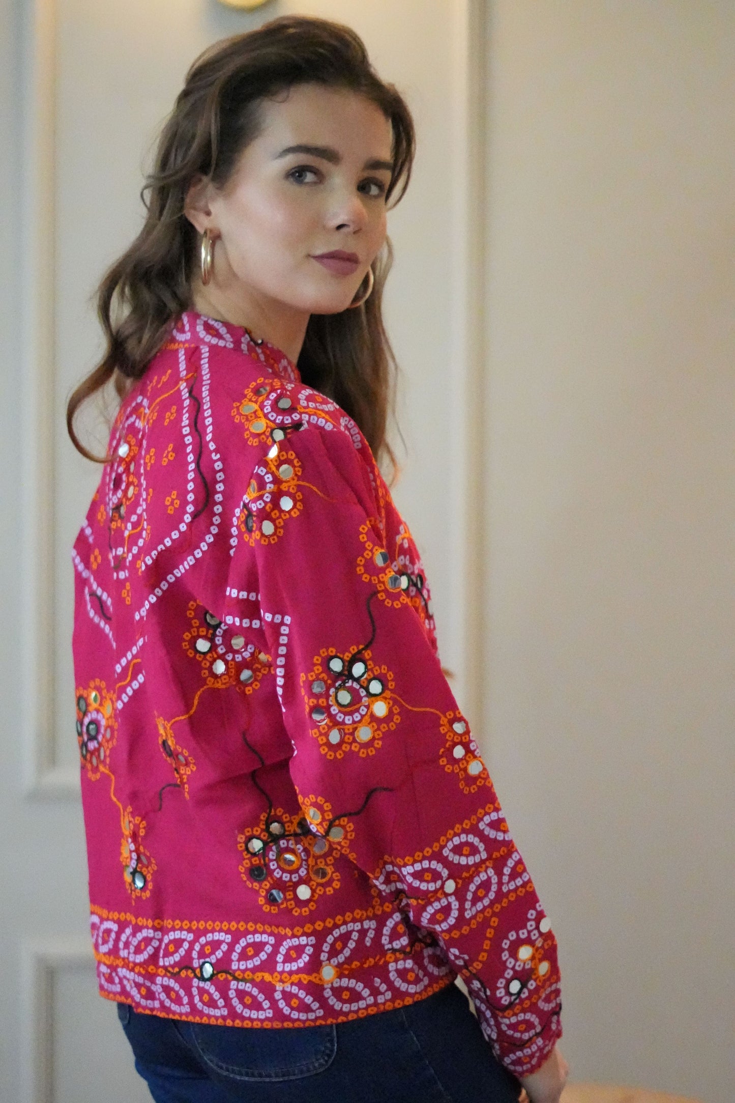 Rajputi Jacket | Blush Bloom