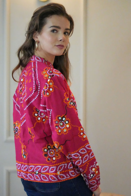 Rajputi Jacket | Blush Bloom
