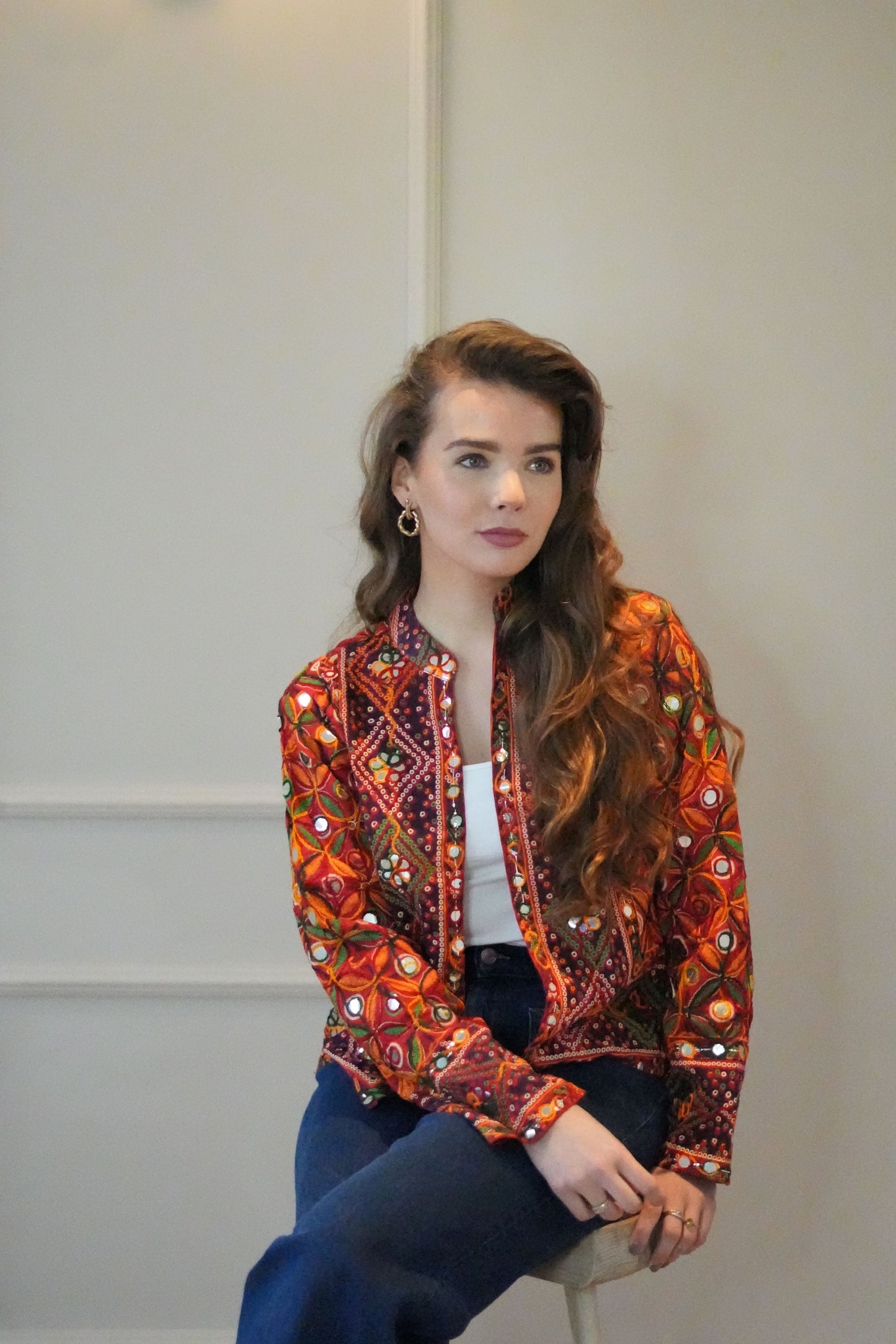Rajputi Jacket | Wild Rosewood