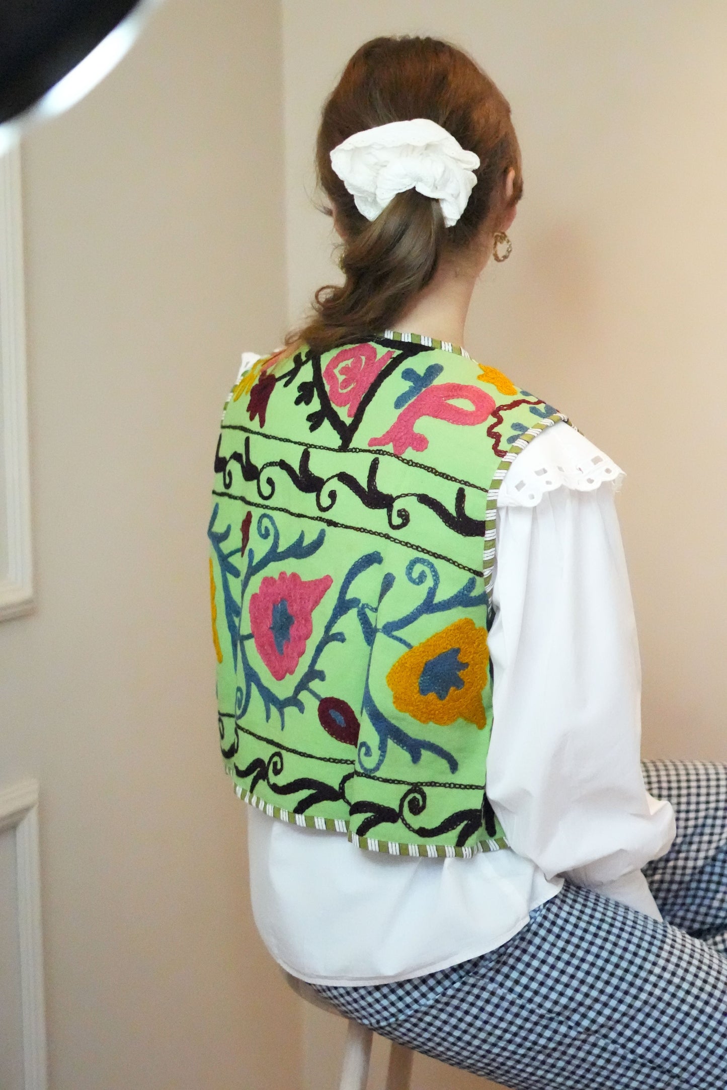 Suzani Gilet | Green